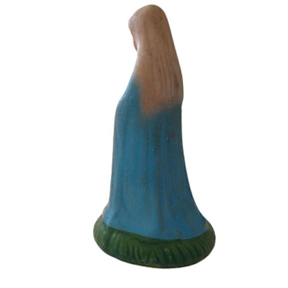 Vintage Ceramic Mary Nativity Replacement Figure Figurine Christmas Pottery - Picture 5 of 16